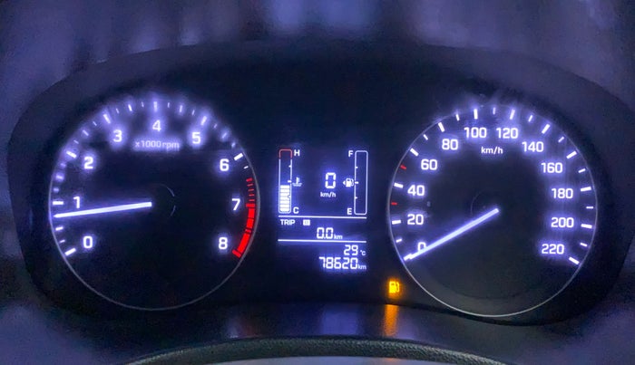 2016 Hyundai Creta S 1.6 PETROL, Petrol, Manual, 78,620 km, Odometer Image