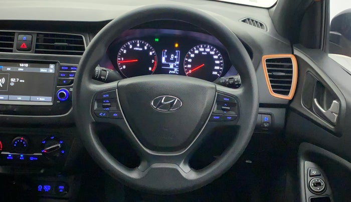 2019 Hyundai Elite i20 SPORTZ PLUS 1.2 DUAL TONE, Petrol, Manual, 24,441 km, Steering Wheel Close Up