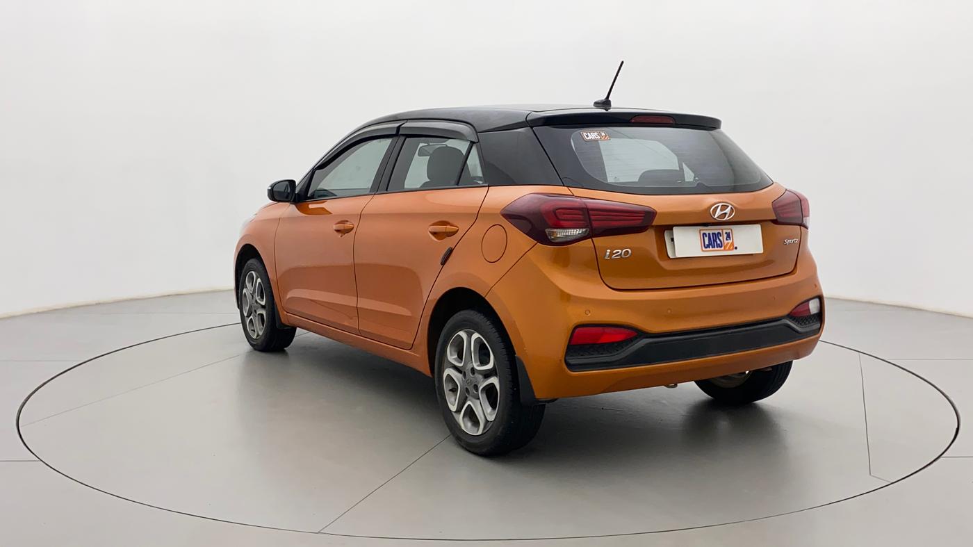 2019 Hyundai Elite i20 SPORTZ PLUS 1.2 DUAL TONE, Petrol, Manual, 24,441 km, Left Back Diagonal