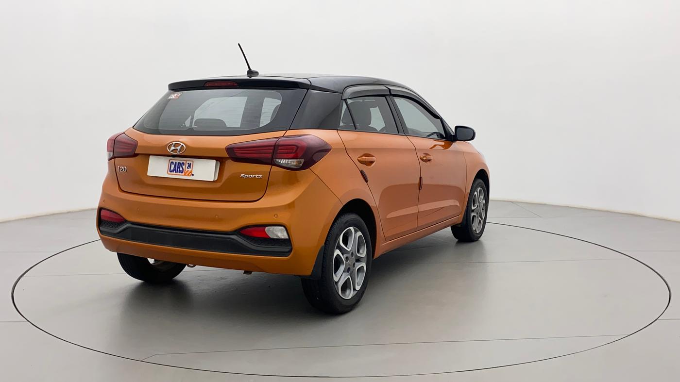 2019 Hyundai Elite i20 SPORTZ PLUS 1.2 DUAL TONE, Petrol, Manual, 24,441 km, Right Back Diagonal