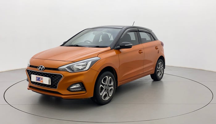 2019 Hyundai Elite i20 SPORTZ PLUS 1.2 DUAL TONE, Petrol, Manual, 24,441 km, Left Front Diagonal