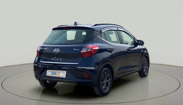 2020 Hyundai GRAND I10 NIOS SPORTZ AMT 1.2 KAPPA VTVT, Petrol, Automatic, 48,933 km, Right Back Diagonal