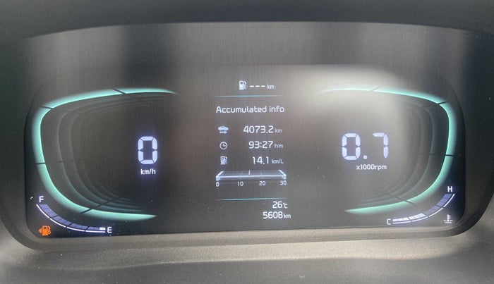 2022 KIA CARENS PRESTIGE PLUS 1.4 PETROL 7 STR, Petrol, Manual, 5,608 km, Odometer Image