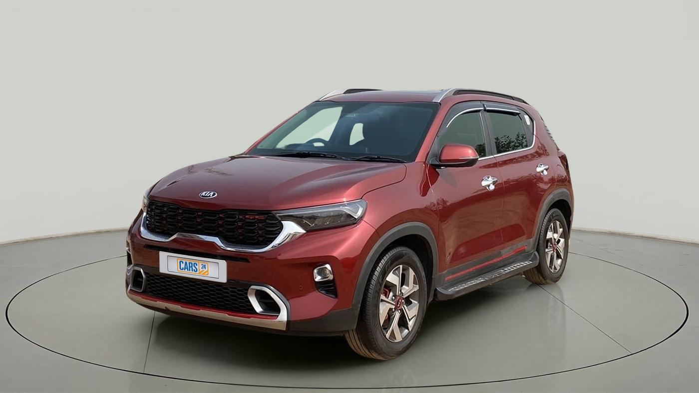 2021 KIA SONET GTX PLUS 1.0 IMT, Petrol, Manual, 48,611 km, Left Front Diagonal