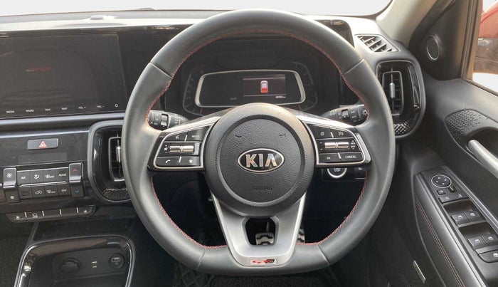 2021 KIA SONET GTX PLUS 1.0 IMT, Petrol, Manual, 48,611 km, Steering Wheel Close Up