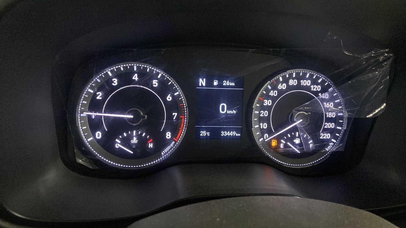 2021 Hyundai VENUE SX 1.0 TURBO IMT, Petrol, Manual, 33,449 km, Odometer Image