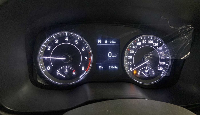 2021 Hyundai VENUE SX 1.0 TURBO IMT, Petrol, Manual, 33,449 km, Odometer Image