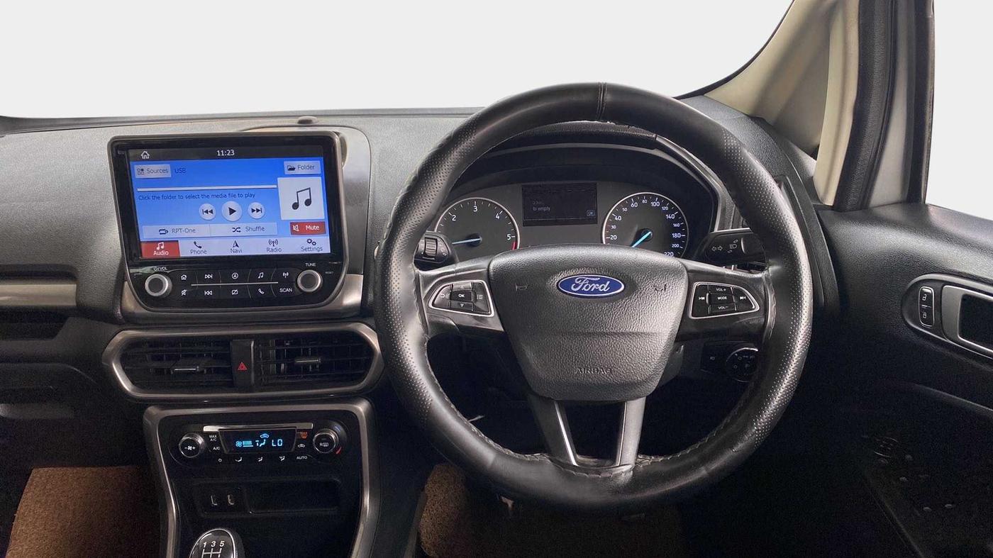 2019 Ford Ecosport TITANIUM 1.5L DIESEL, Diesel, Manual, 43,870 km, Steering Wheel Close Up