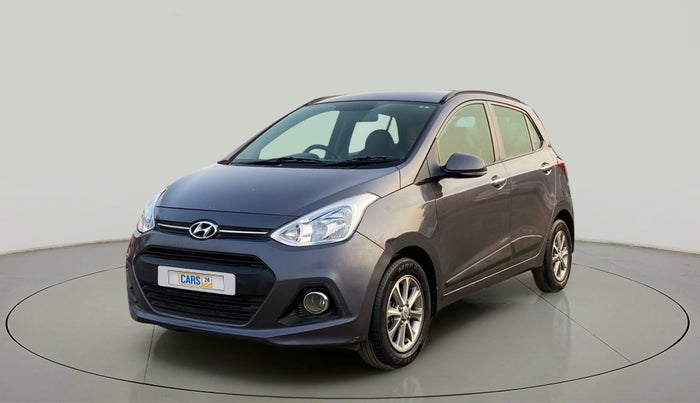 2016 Hyundai Grand i10 ASTA (O) AT 1.2 KAPPA VTVT, Petrol, Automatic, 60,584 km, Left Front Diagonal