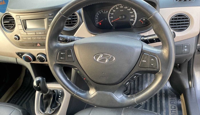 2016 Hyundai Grand i10 ASTA (O) AT 1.2 KAPPA VTVT, Petrol, Automatic, 60,584 km, Steering wheel - Sound system control not functional