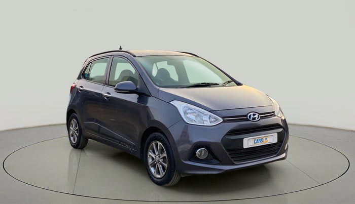 2016 Hyundai Grand i10 ASTA (O) AT 1.2 KAPPA VTVT, Petrol, Automatic, 60,584 km, Right Front Diagonal
