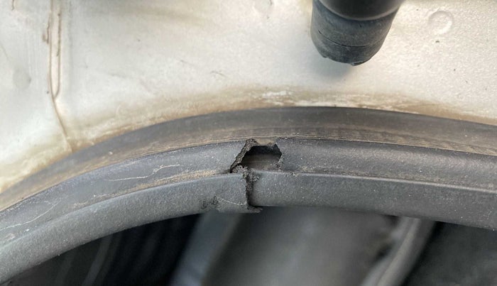 2018 Maruti IGNIS DELTA 1.2 AMT, CNG, Automatic, 22,555 km, Dicky (Boot door) - Weather strip has minor damage