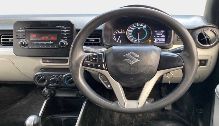 2018 Maruti IGNIS DELTA 1.2 AMT, CNG, Automatic, 22,555 km, Steering Wheel Close Up