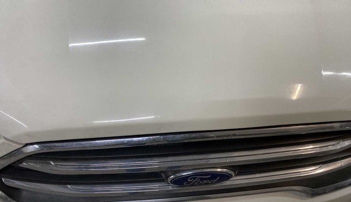 2018 Ford Ecosport TITANIUM 1.5L DIESEL, Diesel, Manual, 1,31,449 km, Bonnet (hood) - Minor scratches