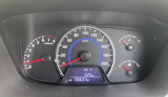 2016 Hyundai Grand i10 MAGNA 1.2 KAPPA VTVT, CNG, Manual, 56,615 km, Odometer Image