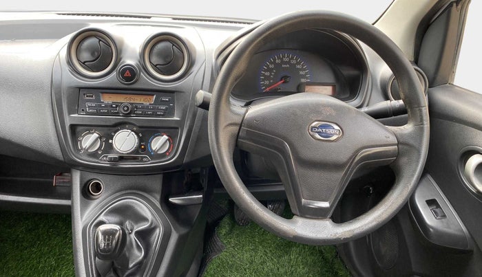 2018 Datsun Go Plus T, Petrol, Manual, 60,152 km, Steering Wheel Close Up