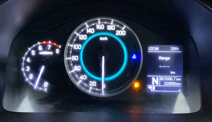 2018 Maruti IGNIS ZETA 1.2 AMT, Petrol, Automatic, 32,868 km, Odometer Image