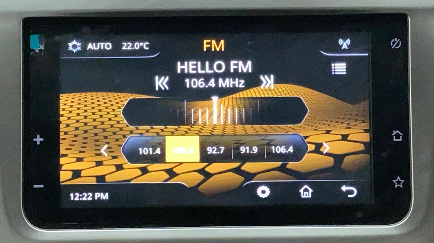 2019 Tata TIGOR XZ PLUS PETROL, Petrol, Manual, 25,728 km, Infotainment System