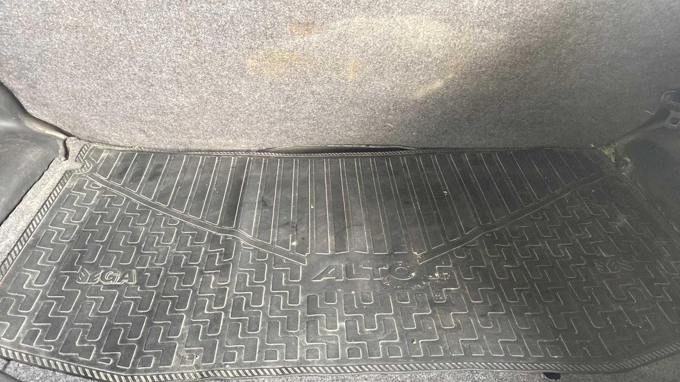 2021 Maruti Alto VXI, Petrol, Manual, 26,110 km, Boot Inside
