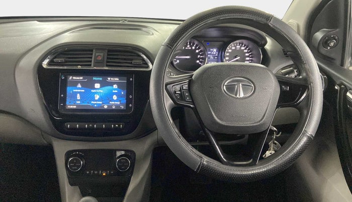 2019 Tata Tiago XZA PLUS DUAL TONE PETROL, Petrol, Automatic, 31,793 km, Steering Wheel Close Up