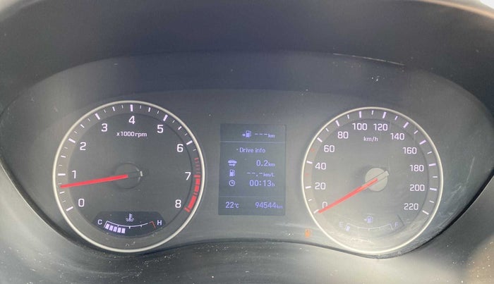2018 Hyundai Elite i20 ASTA 1.2 (O), Petrol, Manual, 94,537 km, Odometer Image