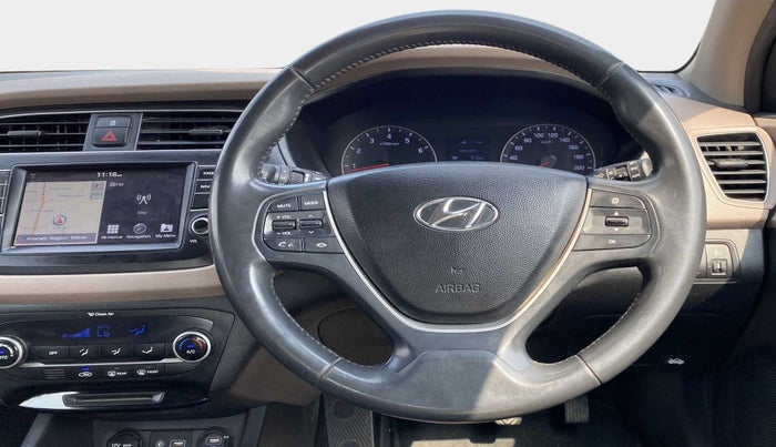 2018 Hyundai Elite i20 ASTA 1.2 (O), Petrol, Manual, 94,537 km, Steering Wheel Close Up