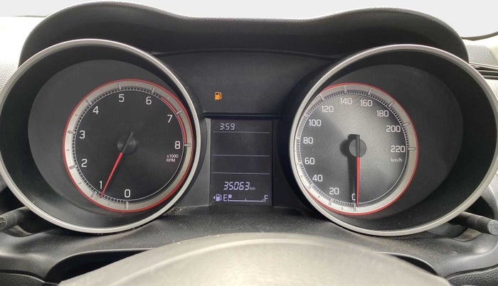 2019 Maruti Swift VXI, Petrol, Manual, 35,027 km, Odometer Image