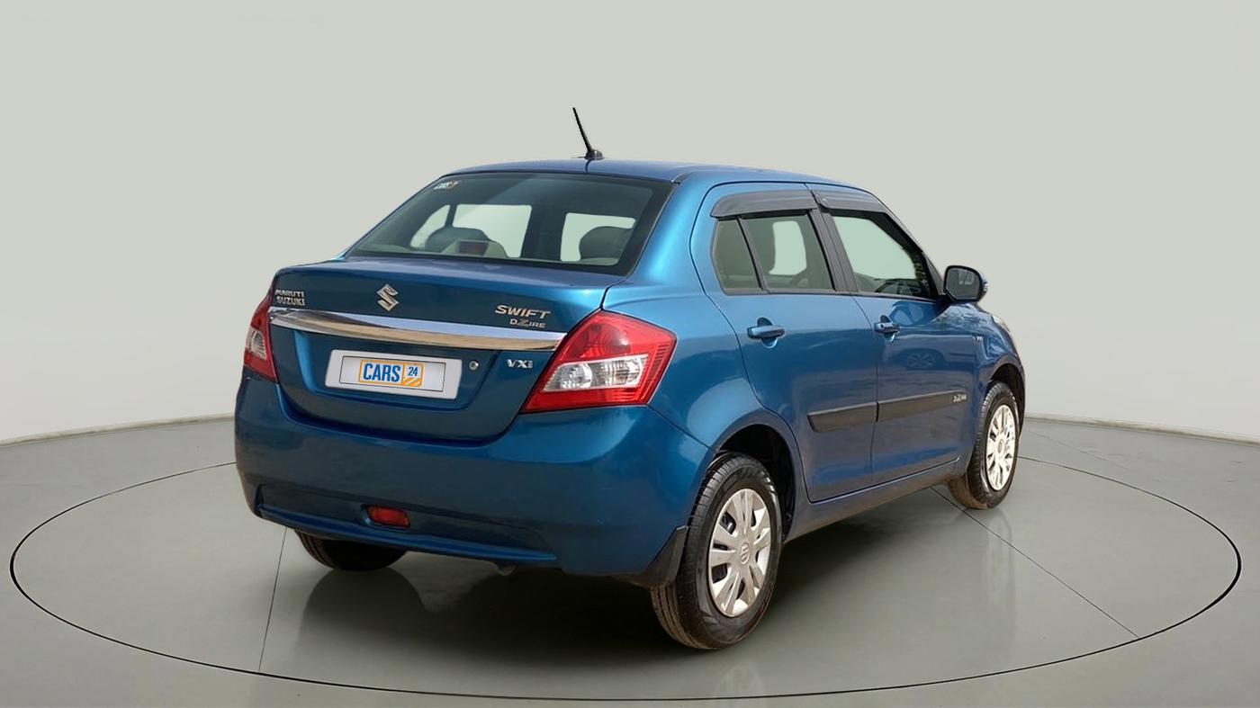 2012 Maruti Swift Dzire VXI, Petrol, Manual, 54,063 km, Right Back Diagonal