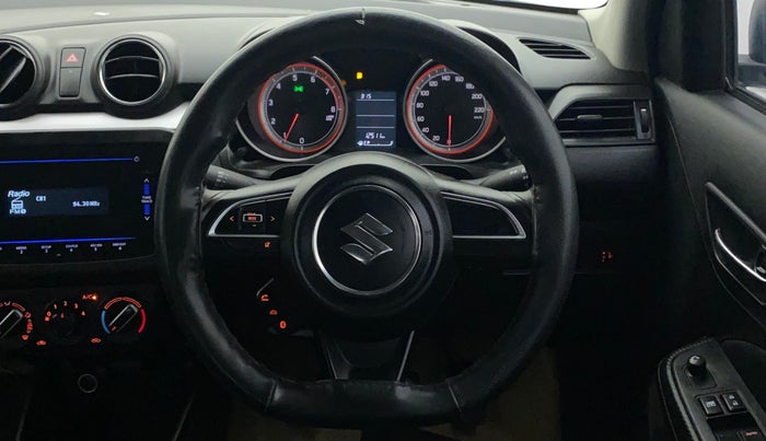 2021 Maruti Swift VXI, Petrol, Manual, 12,511 km, Steering Wheel Close Up