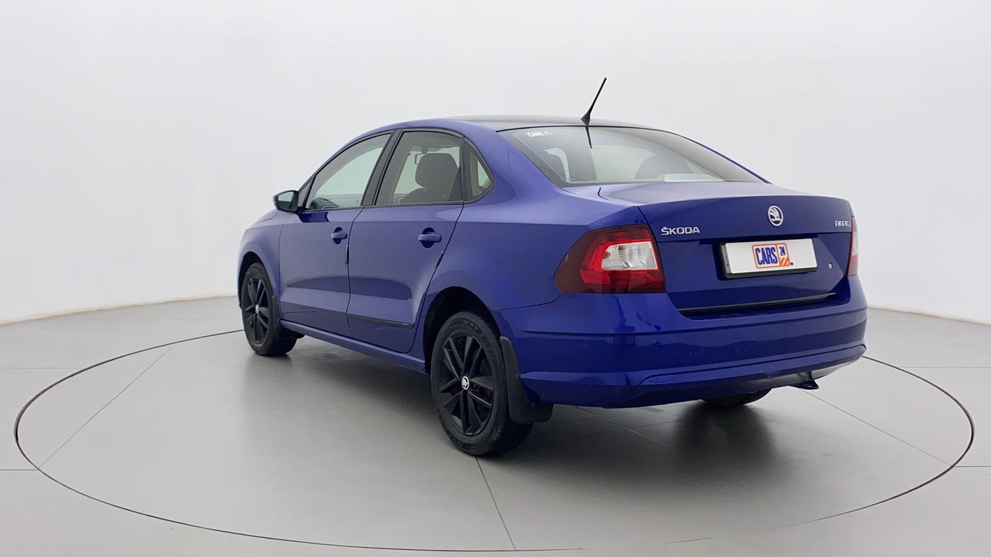 2019 Skoda Rapid AMBITION 1.6 MPI MT, Petrol, Manual, 76,795 km, Left Back Diagonal