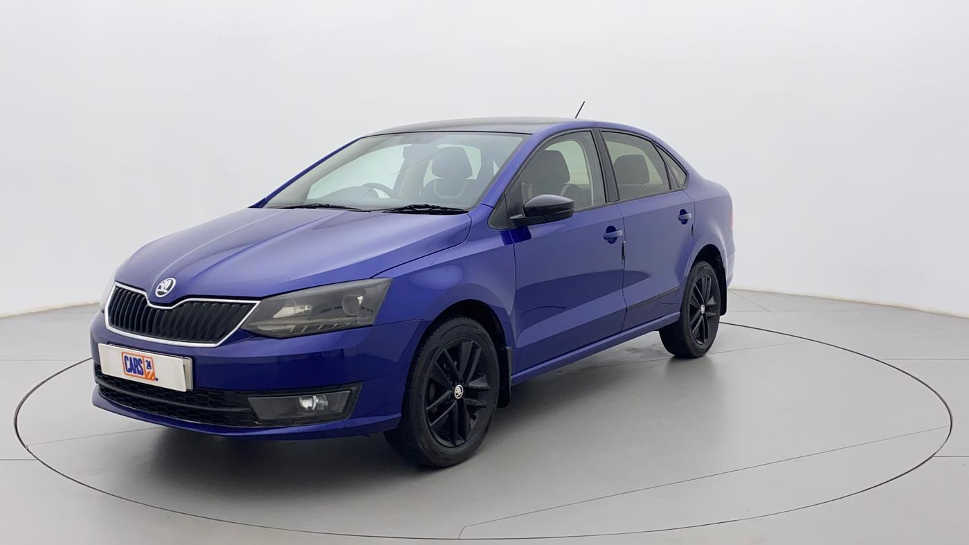 2019 Skoda Rapid AMBITION 1.6 MPI MT, Petrol, Manual, 76,795 km, Left Front Diagonal