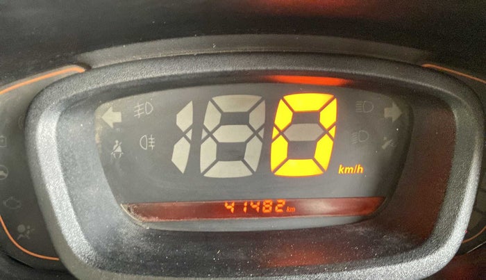 2017 Renault Kwid RXL, Petrol, Manual, 41,475 km, Odometer Image
