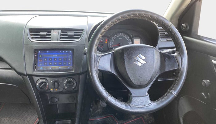 2013 Maruti Swift LXI, Petrol, Manual, 93,357 km, Steering Wheel Close Up