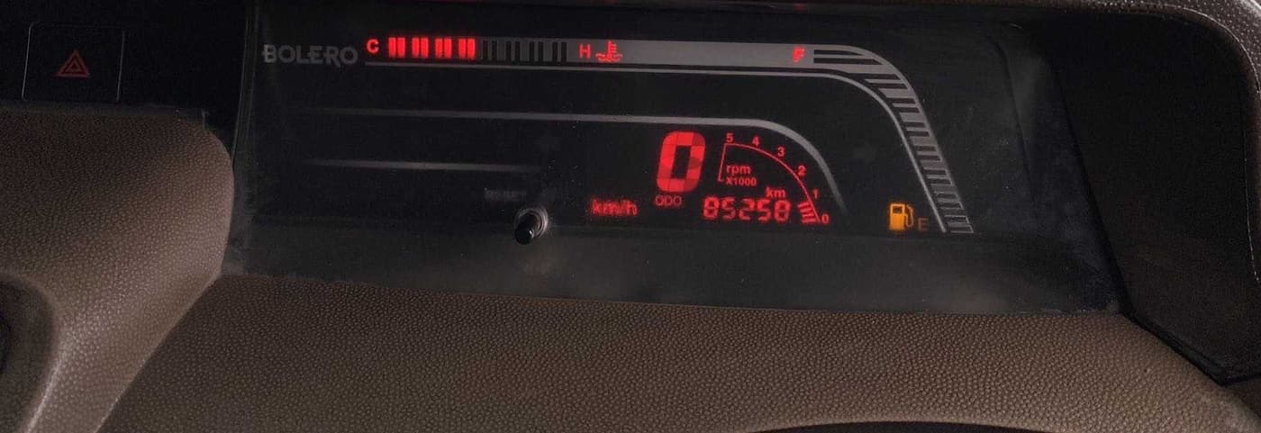 2016 Mahindra Bolero SLX BS IV, Diesel, Manual, 85,245 km, Odometer Image