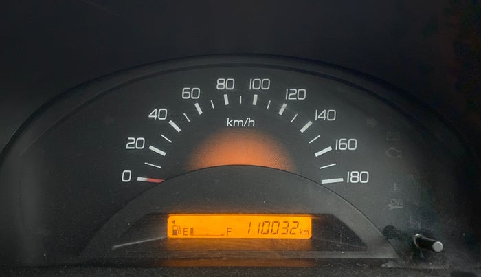 2013 Maruti Wagon R 1.0 LXI CNG, CNG, Manual, 1,10,032 km, Odometer Image
