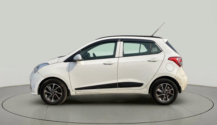 2017 Hyundai Grand i10 SPORTZ (O) AT 1.2 KAPPA VTVT, Petrol, Automatic, 50,111 km, Left Side