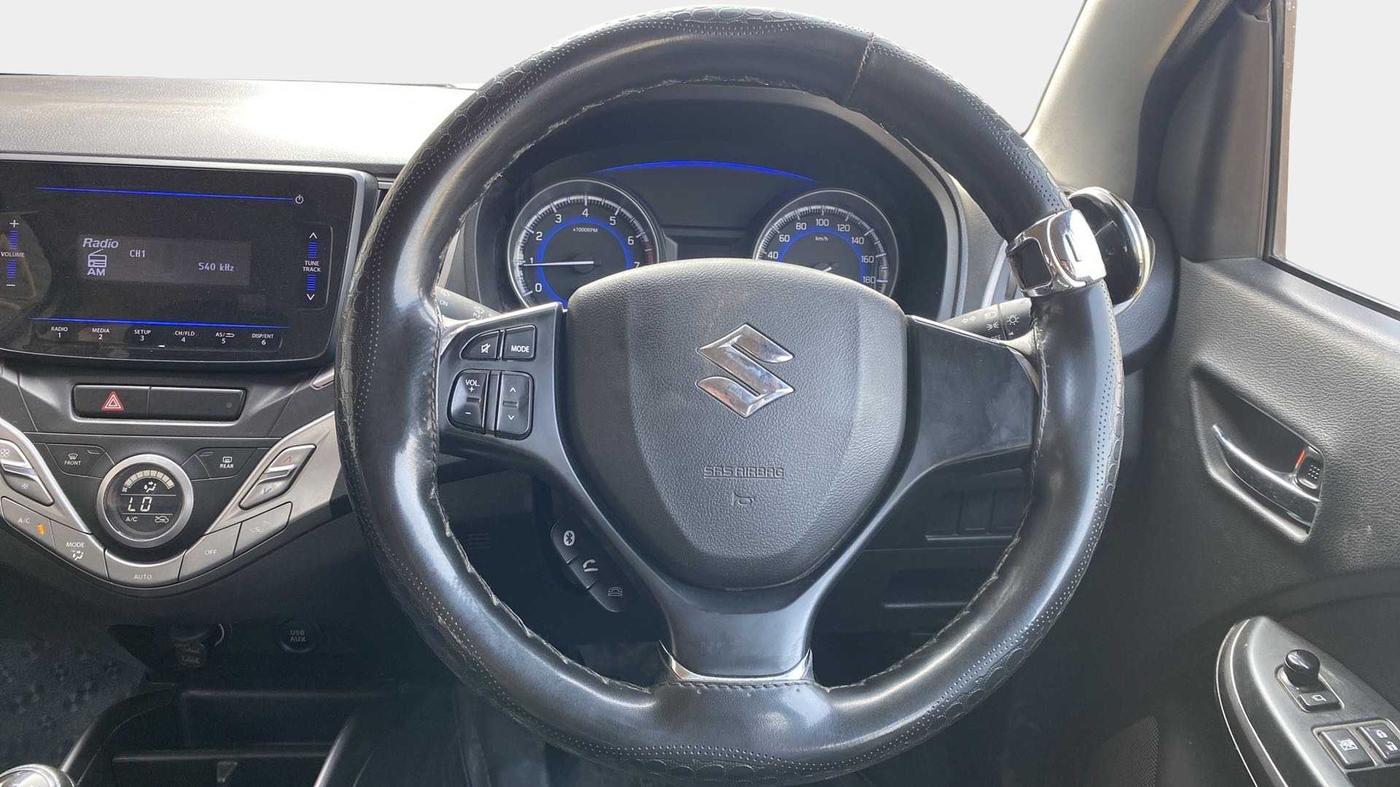 2019 Maruti Baleno DELTA PETROL 1.2, Petrol, Manual, 91,026 km, Steering Wheel Close Up