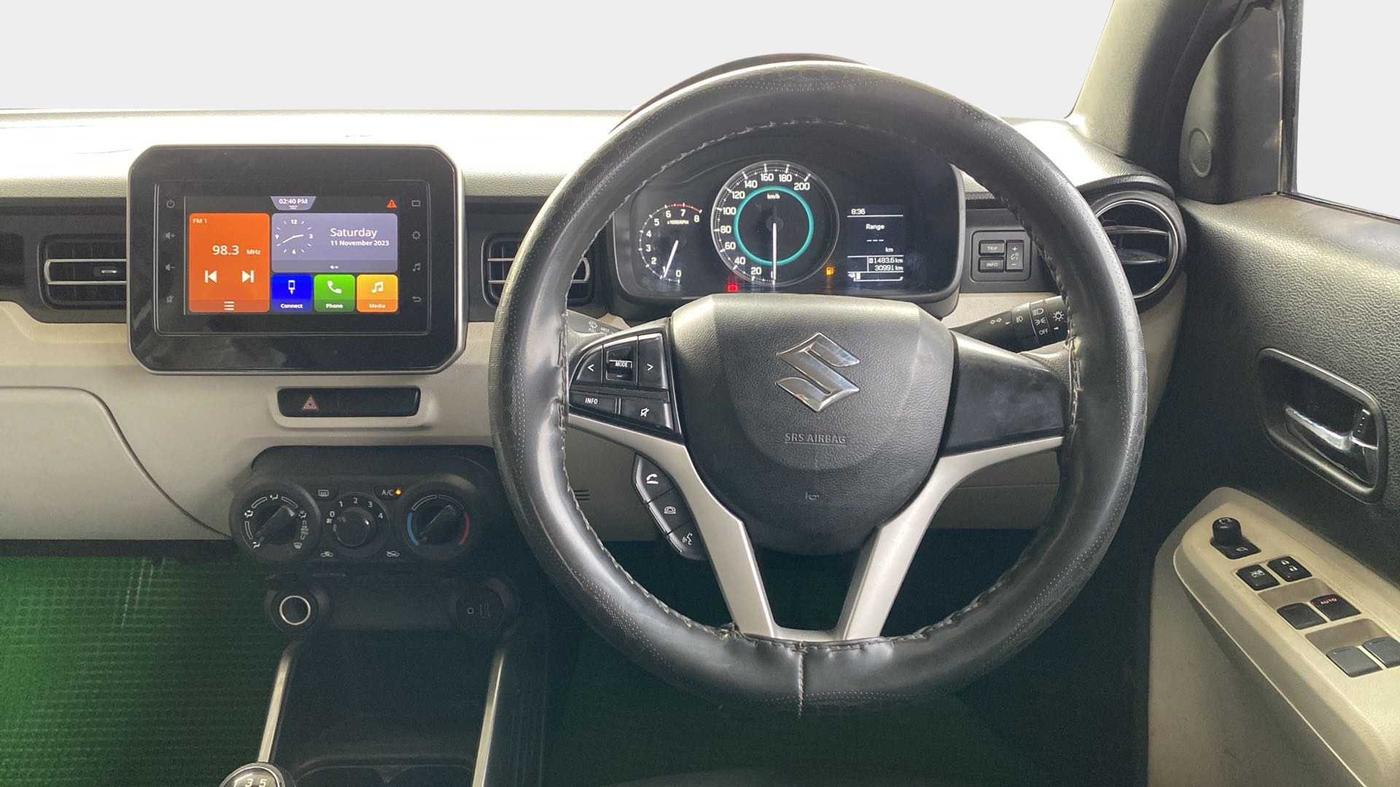 2020 Maruti IGNIS ZETA 1.2, Petrol, Manual, 30,980 km, Steering Wheel Close Up