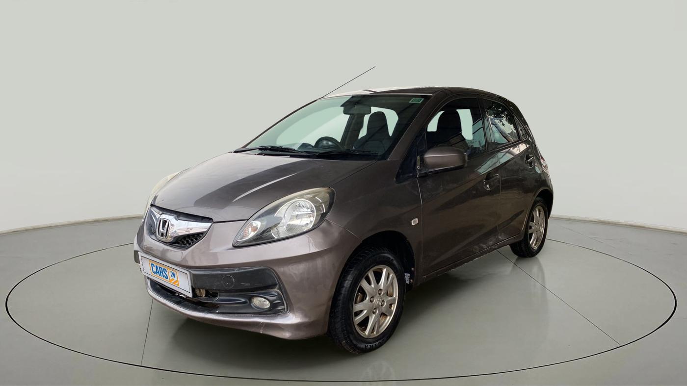 2012 Honda Brio V MT, Petrol, Manual, 59,713 km, Left Front Diagonal