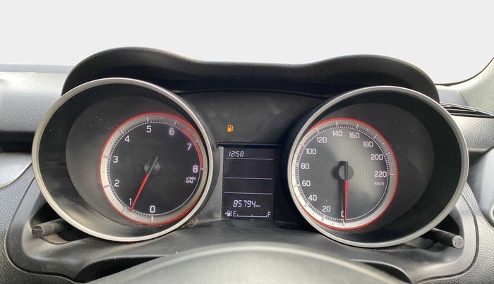 2019 Maruti Swift VXI, CNG, Manual, 85,761 km, Odometer Image