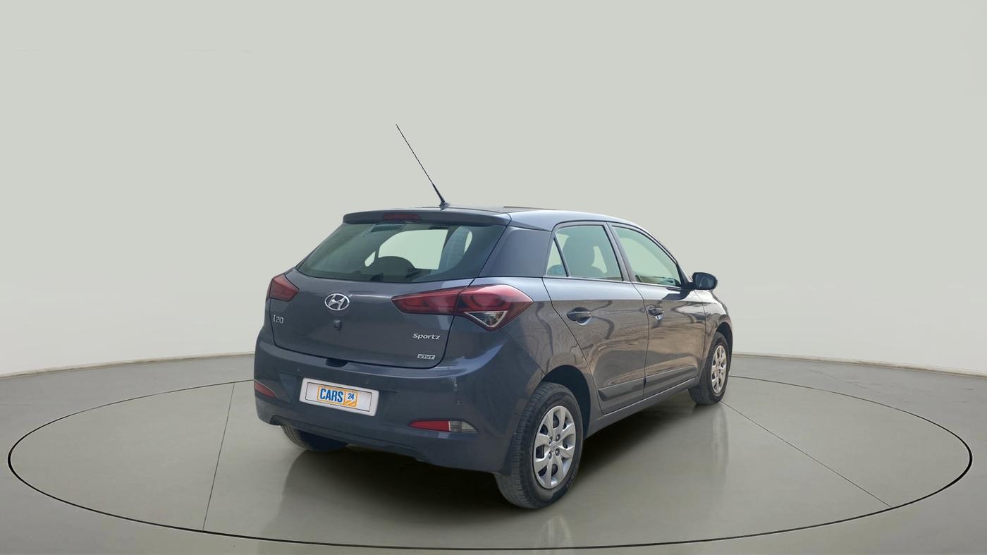 2017 Hyundai Elite i20 SPORTZ 1.2, Petrol, Manual, 33,520 km, Right Back Diagonal