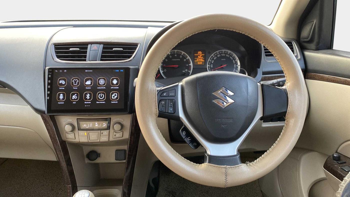 2015 Maruti Swift Dzire ZXI, Petrol, Manual, 37,430 km, Steering Wheel Close Up