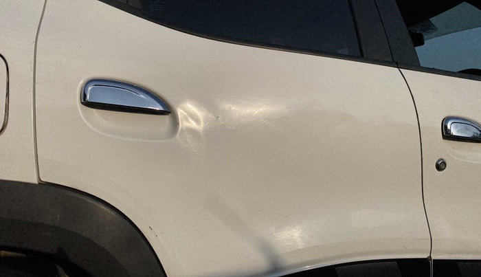 2018 Renault Kwid RXT 1.0 (O), Petrol, Manual, 85,839 km, Right rear door - Slightly dented