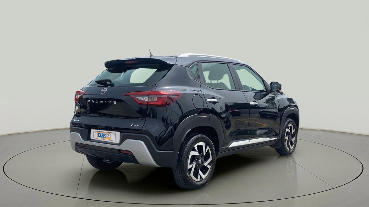 2021 Nissan MAGNITE XV TURBO CVT, Petrol, Automatic, 24,631 km, Right Back Diagonal