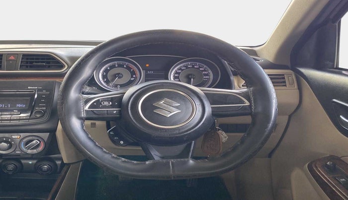 2019 Maruti Dzire VXI, Petrol, Manual, 17,671 km, Steering Wheel Close Up