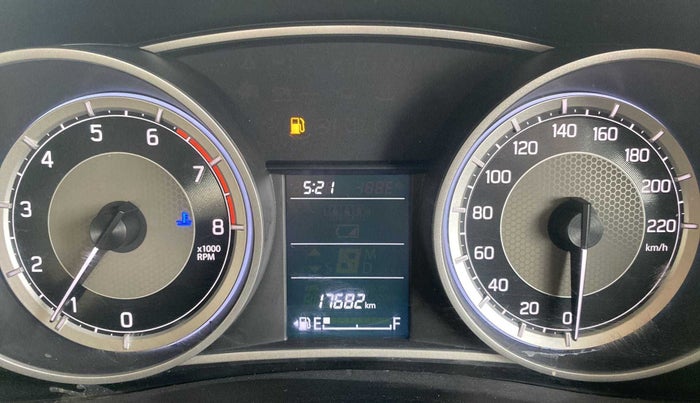 2019 Maruti Dzire VXI, Petrol, Manual, 17,671 km, Odometer Image