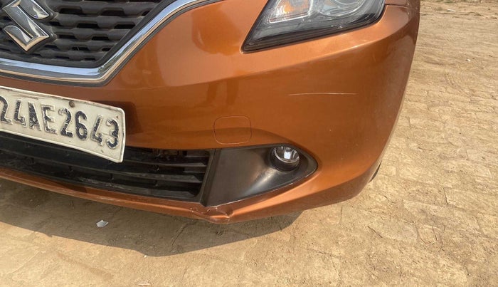 2015 Maruti Baleno ALPHA PETROL 1.2, Petrol, Manual, 64,619 km, Front bumper - Slightly dented