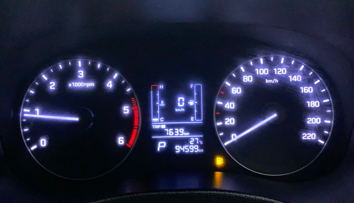 2018 Hyundai Creta SX AT 1.6 DIESEL, Diesel, Automatic, 94,599 km, Odometer Image