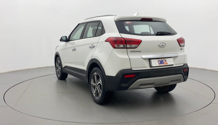 2018 Hyundai Creta SX AT 1.6 DIESEL, Diesel, Automatic, 94,599 km, Left Back Diagonal