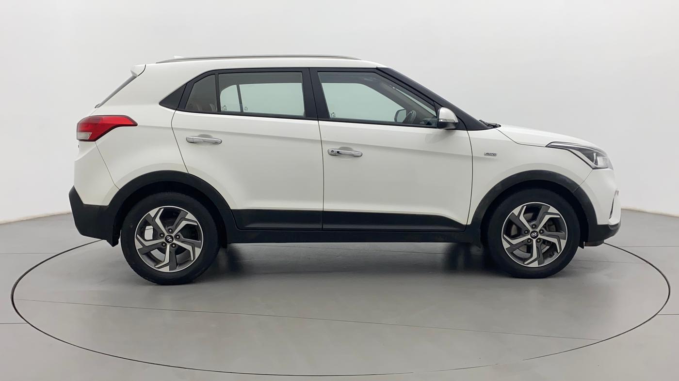 2018 Hyundai Creta SX AT 1.6 DIESEL, Diesel, Automatic, 94,599 km, Right Side View